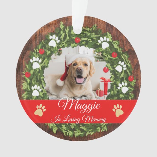 Erinnerungsdenkmal-Weihnachtsschrei-Foto Ornament (Vorderseite)