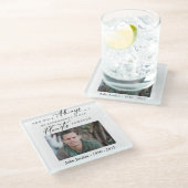 Erinnerungserinnerung Foto Untersetzer (Schrägansicht)