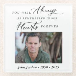 Erinnerungserinnerung Foto Untersetzer