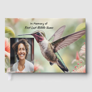 Erinnerungsfoto-Andenken Kolibri Gästebuch