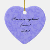 ErinnerungsFoto-Verzierung kundengerecht Keramikornament (Hinten)