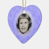 ErinnerungsFoto-Verzierung kundengerecht Keramikornament (Links)