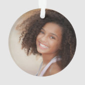 Erinnerungsgedächtnis ist ein Foto für die Pflege  Ornament (Rückseite)