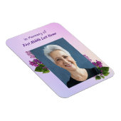 Erinnerungsgeschenk Flieder-Gartenblume Magnet (Rechte Seite)