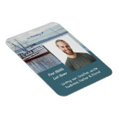 Erinnerungsgeschenk für gewerbliche Fischer Magnet (Rechte Seite)