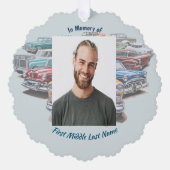 Erinnerungsgeschenk Klassischer Oldtimer  Ornament Karte (Vorderseite)