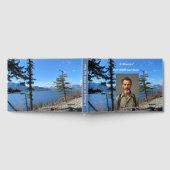 Erinnerungsgeschenk Lake Forest Bäume Gästebuch (Voll)