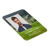 Erinnerungsgeschenk Rinderfarm Landschaft Magnet (Rechte Seite)