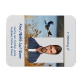 Erinnerungsgeschenk See Gänse Vögel Magnet (Horizontal)