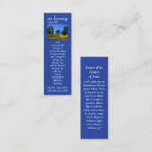 Erinnerungskarte Beileid Foto Telefonnummerkarte (Vorne/Hinten)