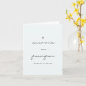 Erinnerungskarte für ewiges griechisches Beileid Karte (Gelbe Blume)