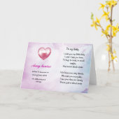 Erinnerungskarte für Kinder und Jugendliche Karte (Gelbe Blume)