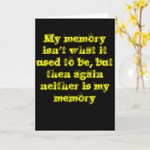 Erinnerungskarte Karte (Gelbe Blume)