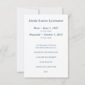 Erinnerungskarten: silhouscreen Vögel Einladung (Rückseite)