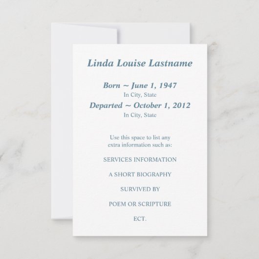 Erinnerungskarten: silhouscreen Vögel Einladung (Rückseite)