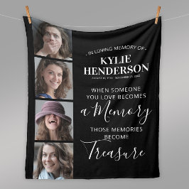 Erinnerungskollektion Fleecedecke