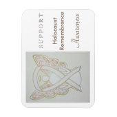 Erinnerungsmagnet des Holocaust Magnet (Vertikal)