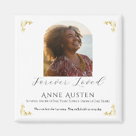 Erinnerungsmagnet – Personalisiertes Tribut-Andenk Magnet