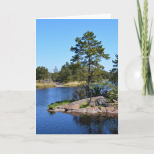 Erinnerungsmomente Schweden skandinavien Fjord Karte
