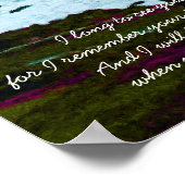 Erinnerungsposter Poster (Ecke)