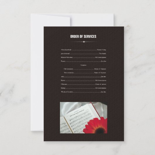 Erinnerungsprogramm-Karte Einladung (Rückseite)