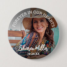Erinnerungsschaltfläche Foto 'Forever in Our Heart