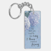 ErinnerungsSchlüsselanhänger-Doppeltes versah mit Schlüsselanhänger (Vorderseite links)