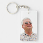 Erinnerungsschlüsselkette (2 mit Seiten versehen Schlüsselanhänger (Vorderseite)