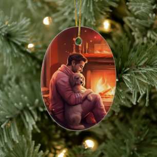 Erinnerungsschmuck für Haustiere, Geschenk für Pap Keramik Ornament