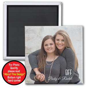 Erinnerungsstück Beste Freunde Magnet Mit Foto