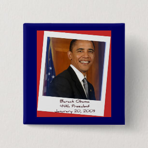 Erinnerungsstücke Obama-Einweihungs-2009 Button