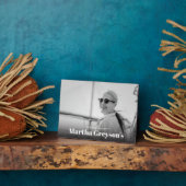 Erinnerungstabellendekorationen Fotoplatte (Seite)