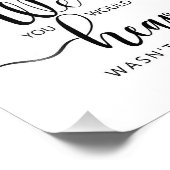 Erinnerungstisch - wenn der Himmel nicht so weit w Fotodruck (Ecke)