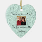 Erinnerungsverzierung Keramikornament (Rechts)