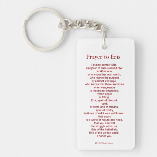 Eris (Discordia) Schlüsselanhänger (Vorderseite)