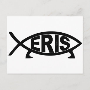 Eris fish postkarte