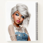 Eris Monei Editorial Portrait – Personalized Notizblock (Rückseite)