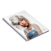 Eris Monei Editorial Portrait – personalized Notizblock (Rechte Seite)