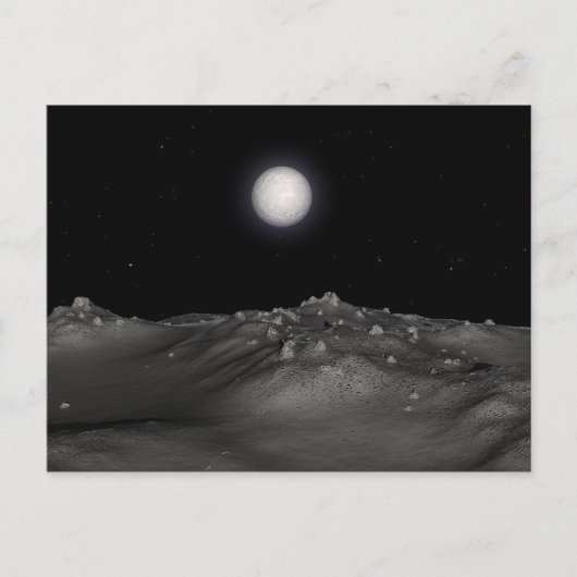 Eris wurde aus Dysnomie beobachtet Postkarte (Vorderseite)