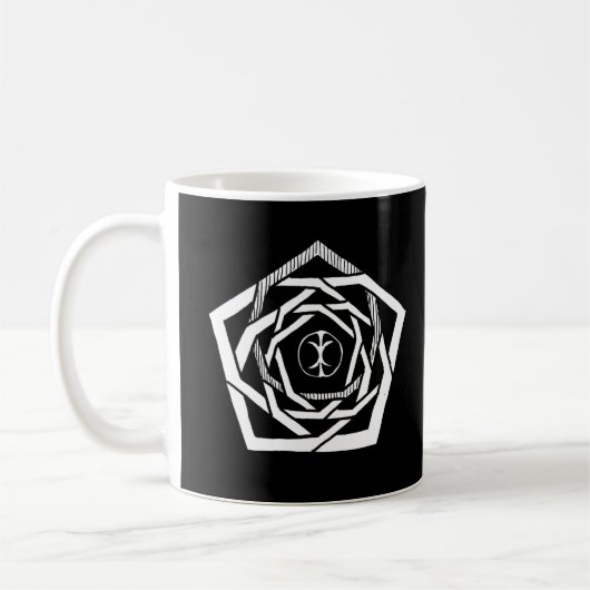 Erisian Mandala Reverse Kaffeetasse (Links)