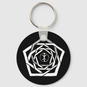 Erisian Mandala Reverse Schlüsselanhänger