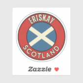 Eriskay, Schottland Aufkleber (Blatt)