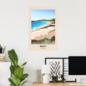 Eriskay Schottland Reiseplakat Poster (Heimbüro)