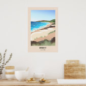 Eriskay Schottland Reiseplakat Poster (Küche)