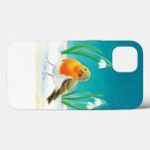 Erithacus rubecula Case-Mate iPhone hülle (Rückseite (Horizontal))