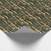 Erithacus rubecula geschenkpapier (Ecke)