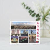 Eritrea - Asmar - Postkarte (Stehend Vorderseite)