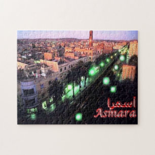 Eritrea - Asmara Night - Puzzle