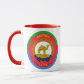 Eritrea-Erbe-Emblem Tasse (Links)