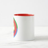 Eritrea-Erbe-Emblem Tasse (Zentrum)